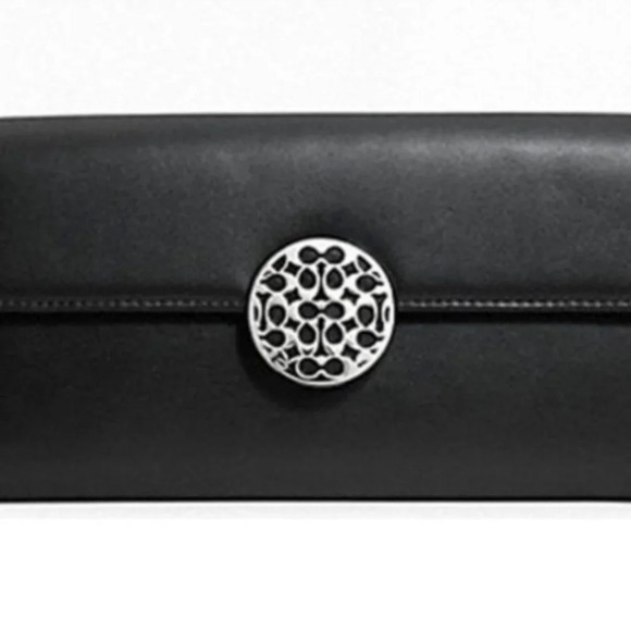 COACH ALEXANDRA LEATHER SLIM ENVELOPE F46148SV - Picture 1 of 7